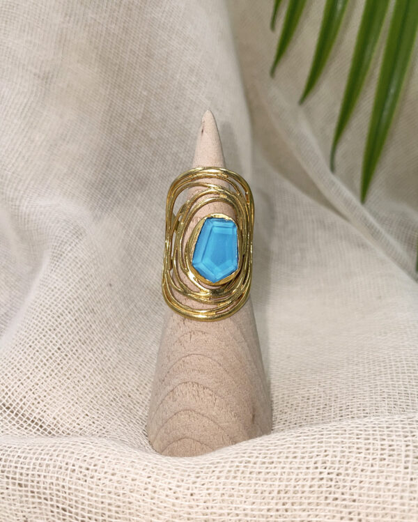 turquoise ring Efstathia