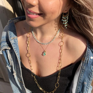 girl wearing jewelry