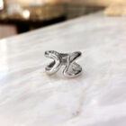 Handmade Sculptural Silver Ring, Χειροποίητο sculptural Δαχτυλίδι Ασήμι, kynthia greek jewellery workshop