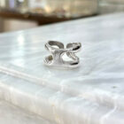 Handmade Sculptural Silver Ring, Χειροποίητο sculptural Δαχτυλίδι Ασήμι, kynthia greek jewellery workshop
