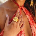 model handmade greek jewellery tina kotsoni